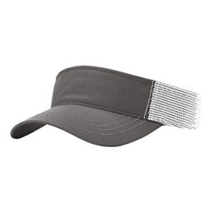 Richardson Trucker Visor Adjustable Charcoal/ White