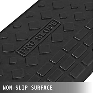 Mophorn Rubber Curb Ramp 3.7" Height, 39.4" Length Driveway Ramp for The Curb,15 Ton Heavy Duty Sidewalk Curb Ramp for Forklifts Trucks Buses (Please Check The Upgrade Product Images on Details Page)
