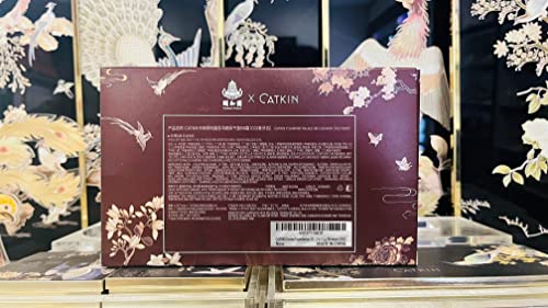 Catkin Phoenix Cushion Foundation Buildable Coverage Anti-Aging Serum Makeup, Sheer Satin Finish, Refill Included, Light Beige 0.46 Oz x 2, C02 Light Beige