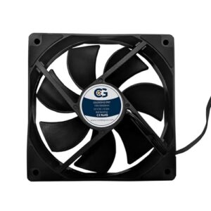 Coolerguys 12vDC Waterproof IP67 Fan (High Speed, 120x25mm)