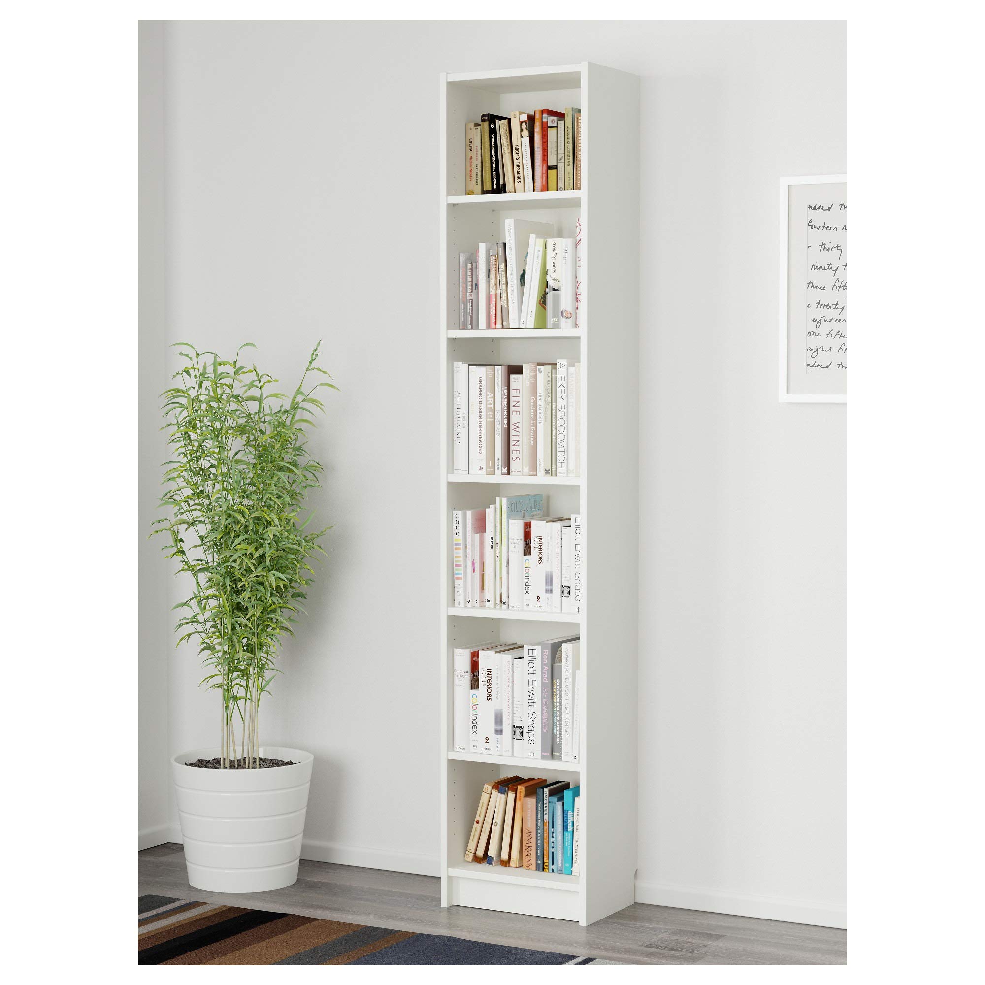 IKEA Billy Bookcase, White