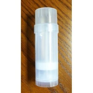 6 ct. Deodorant Twist-up Empty Containers (Natural) - for lotion bar, heel balm etc. (2 oz.) - Empty Deodorant Tubes (Clear)