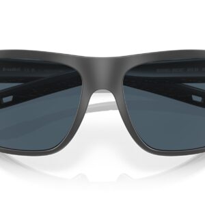 Costa Del Mar Man Sunglasses Matte Gray Frame, Gray Lenses, 60MM