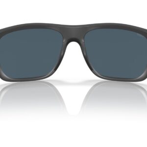 Costa Del Mar Man Sunglasses Matte Gray Frame, Gray Lenses, 60MM