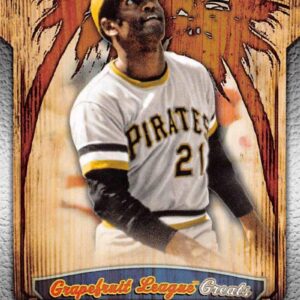 2019 Topps Grapefruit League Greats Baseball #GLG-11 Roberto Clemente Pittsburgh Pirates Official MLB Trading Card By Topps