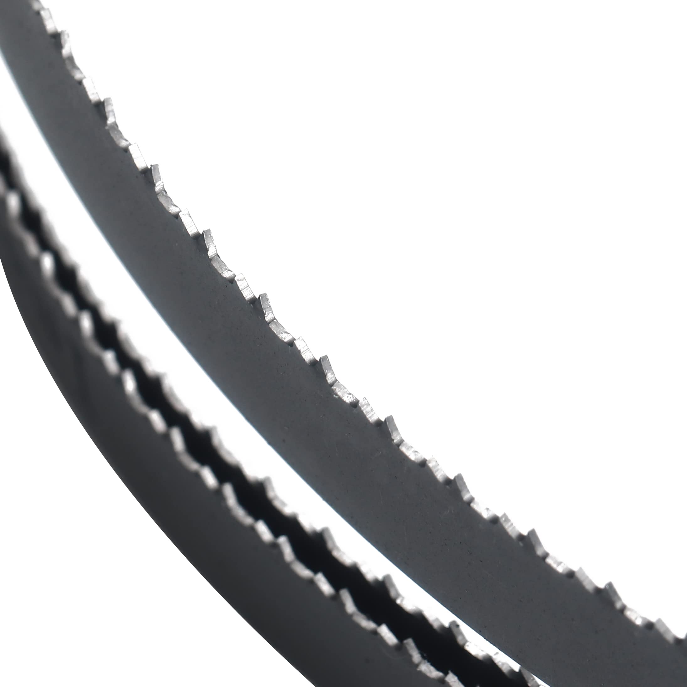 Imachinist S64121224 Bi-Metal Band Saw Blades 64-1/2" X 1/2" X 24tpi for Cutting Soft Ferrous Metal