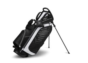 callaway golf-capital prime 4.0 stand bag,black/white/charcoal