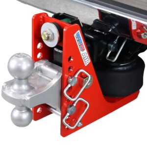 Shocker Air Hitch with Combo Ball Mount (2" & 2-5/16" Balls), Fits 2" Hitch - 12,000 lbs