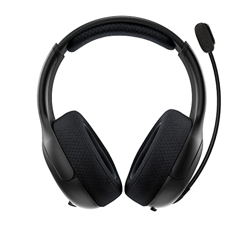 PDP Gaming LVL50 Wireless Stereo Headset With Noise Cancelling Microphone: Black - PS5/PS4