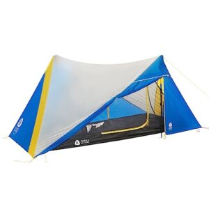 sierra designs high route 1p non-freestanding ultralight trekking pole shelter for thru hiking, backpacking, camping, designed by andrew skurka