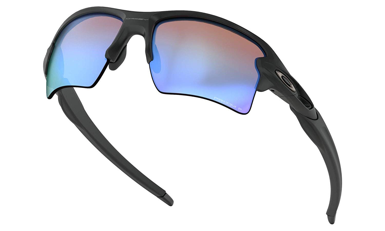 Oakley Prizm Deep H2O Polarized (Matte Black) with Oakley Carbonfiber Ellipse O Case Sunglasses