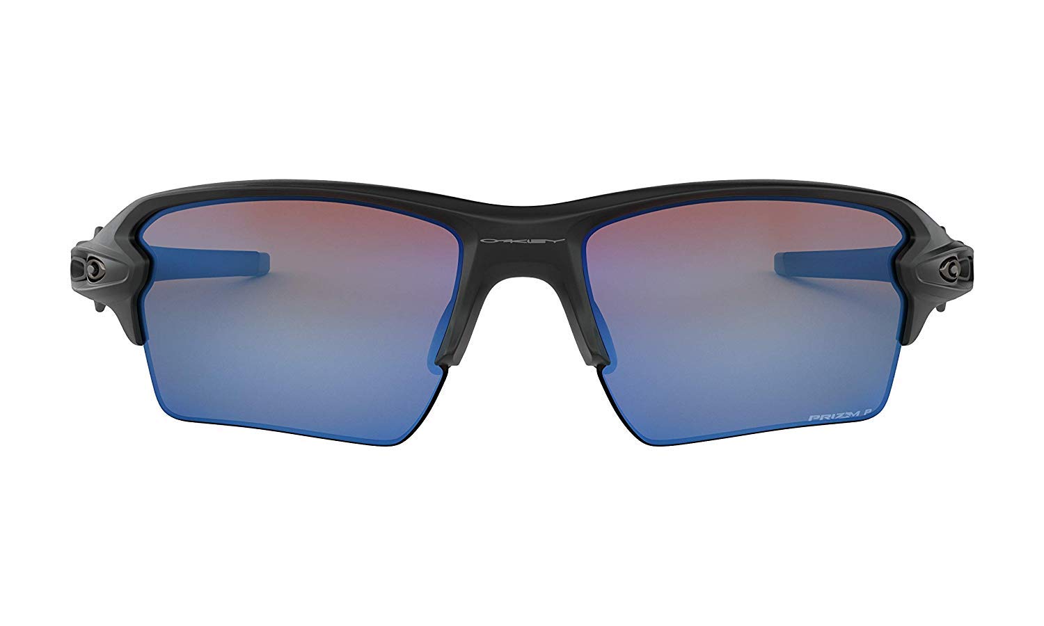 Oakley Prizm Deep H2O Polarized (Matte Black) with Oakley Carbonfiber Ellipse O Case Sunglasses