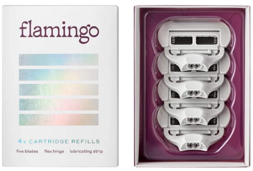 Flamingo Women's Razor Blade Refill - 4 Pack