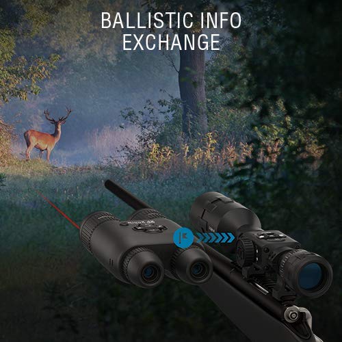 ATN Binox 4K Day&Night Smart Binoculars, Black, 4-16X