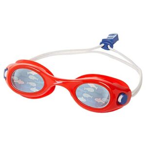 Speedo Kids Swim Goggles Triple Goggle Pack ~ Fun Prints (Blue, Blue Stripes, Lime Green)