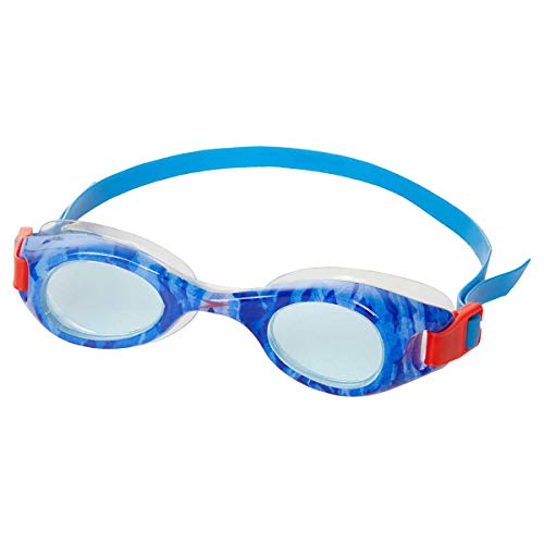 Speedo Kids Swim Goggles Triple Goggle Pack ~ Fun Prints (Blue, Blue Stripes, Lime Green)