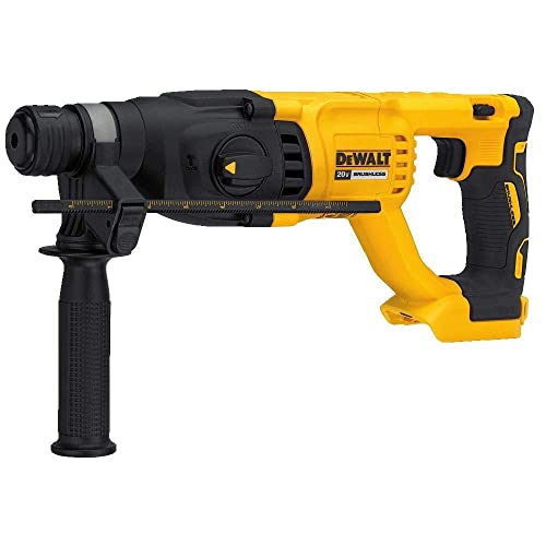 DEWALT DCH133B 20V Max XR Brushless 1” D-Handle Rotary Hammer Drill (Tool Only) (Renewed)