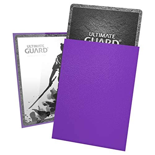 Ultimate Guard Matte Purple Katana Sleeves Standard Size Standard Size 100 ct Card Sleeves Individual Pack