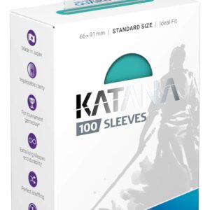 Ultimate Guard Katana Sleeves Standard Size Turquoise (100)