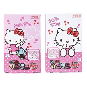 Sanrio Hello Kitty Band First Aid Tape Bandages : 32pcs (2 Boxes)