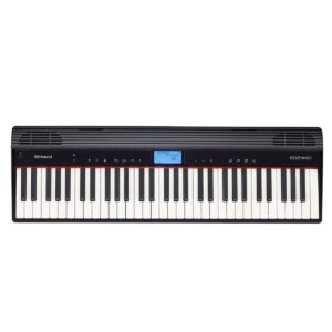 roland go:piano 61-key digital piano keyboard with integrated bluetooth speakers (go-61p)