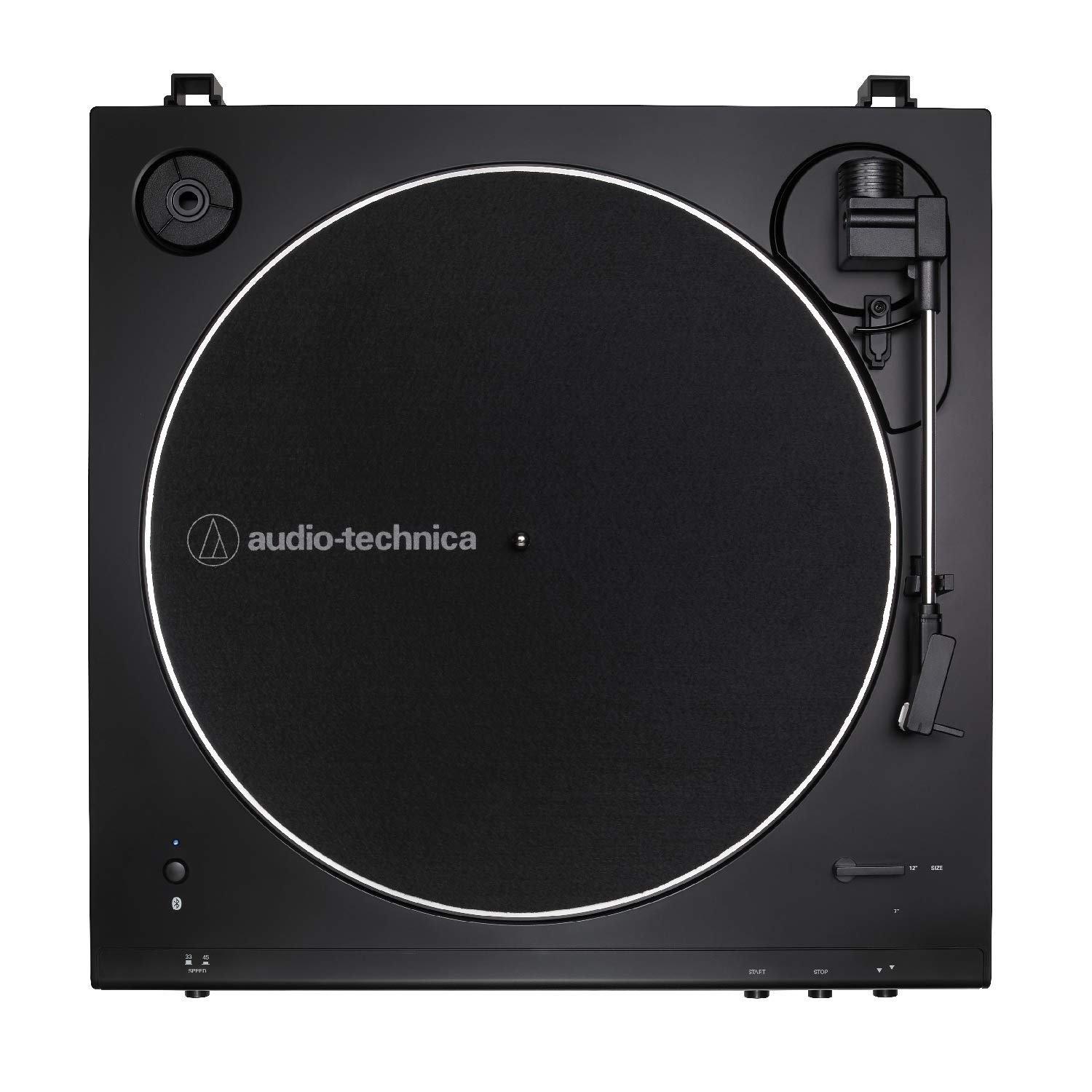 Audio-Technica AT-LP60XBT-RD Fully Automatic Belt-Drive Stereo Turntable, Red/Black, Bluetooth, Hi-Fi, 2 Speed