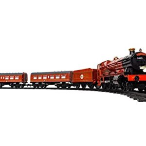 Lionel Battery-Operated Hogwarts Express Toy Train Set with Locomotive, Train Cars, Track & Remote with Authentic Train Sounds, & Lights for Kids 4+