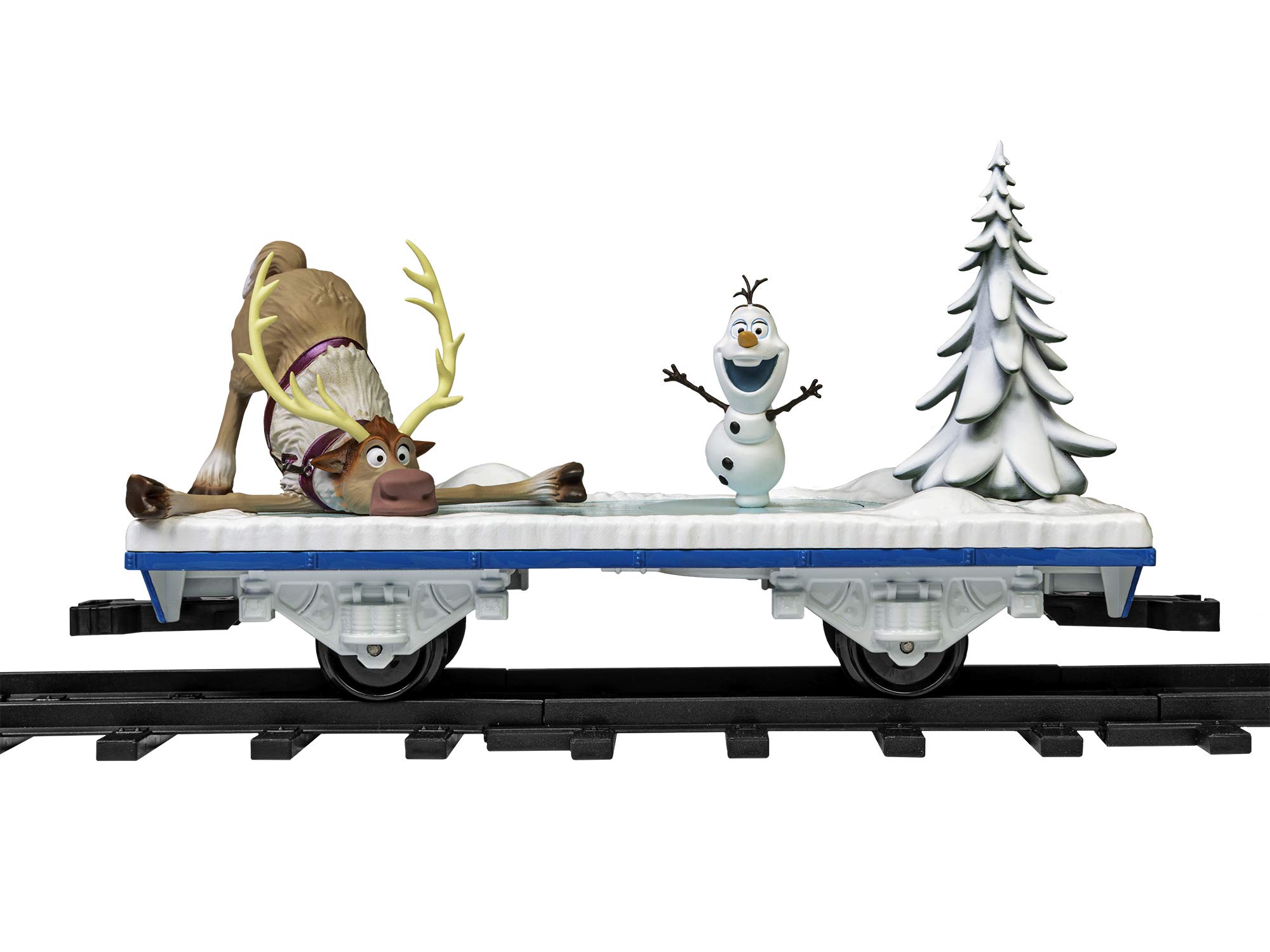 Lionel Disney's Frozen Ready-to-Play Set, Battery-Powered Model Train Set with Remote