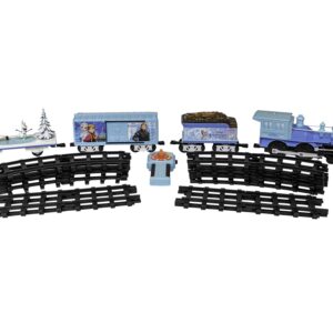 Lionel Disney's Frozen Ready-to-Play Set, Battery-Powered Model Train Set with Remote