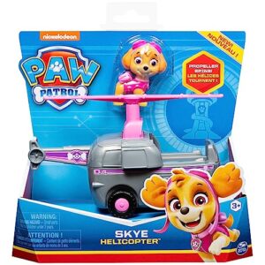 Paw Patrol, Skye’s Helicopter Vehicle with Collectible Figure, for Kids Aged 3 and Up