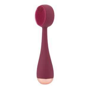 pmd clean - smart facial cleansing device with silicone brush & anti-aging massager - waterproof - sonicglow vibration technology - clear pores and blackheads - lift, firm, and tone skin