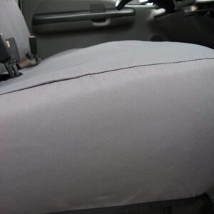 Durafit Seat Covers F236 C8 1999-2007 Ford F250-F550 Work Truck with a Front Solid Bench Seat, Custom Exact Fit Seat Covers (F236 C8 Gray Endura)