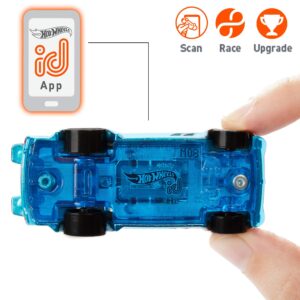 Hot Wheels id Vehicle Night Shifter with Embedded NFC Chip, Uniquely Identifiable, 1:64 Scale, for Kids Ages 8 Years and Older