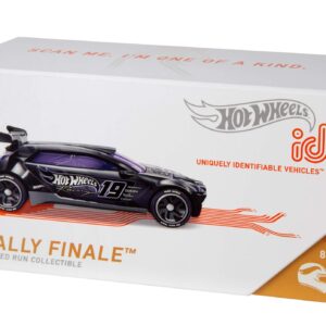 Hot Wheels id Vehicle Rally Finale with Embedded NFC Chip, Uniquely Identifiable, 1:64 Scale, for Kids Ages 8 Years and Older