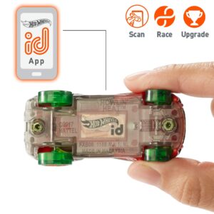 Hot Wheels id Vehicle Howlin' Heat Embedded NFC Chip Uniquely Identifiable 1:64 Scale Ages 8 and Older​