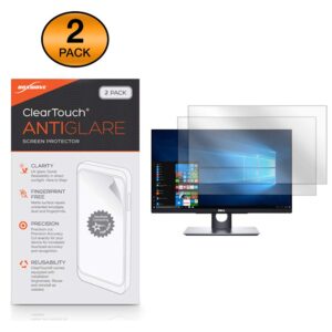 BoxWave Screen Protector Compatible With Dell P2418HT (23.8") - ClearTouch Anti-Glare (2-Pack), Anti-Fingerprint Matte Film Skin for Dell P2418HT (23.8")