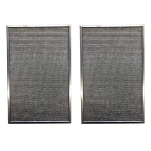 replacement aluminum pre/post filter- 123324-004 12-1/2 x 20 x 5/16 - compatible with trion air cleaner models 20" x 25" models used in he2000, max5- - (2-pack)