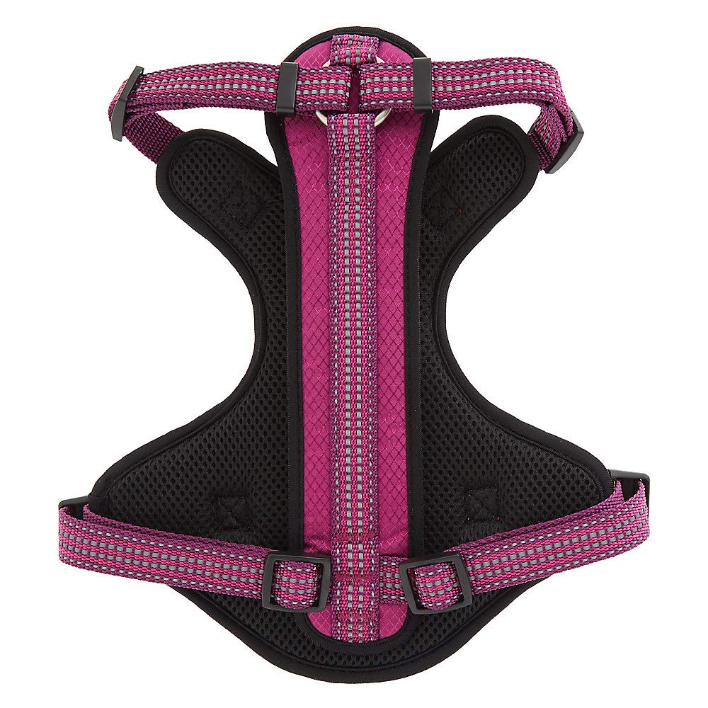 Dog Harness Kong Reflective Pocket Large Pink