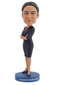 royal bobbles alexandria ocasio-cortez collectible bobblehead statue