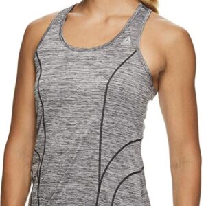 Reebok Womens Racerback Tank Top, Black, Small