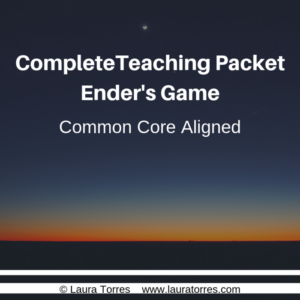 complete teaching packet - ender's game