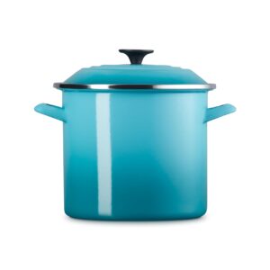 Le Creuset Enamel On Steel Stockpot, 8 qt., Caribbean