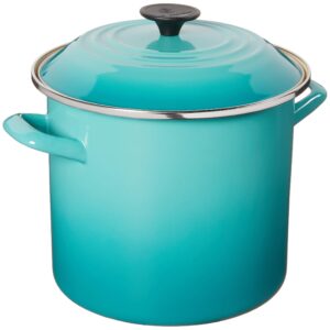 Le Creuset Enamel On Steel Stockpot, 8 qt., Caribbean