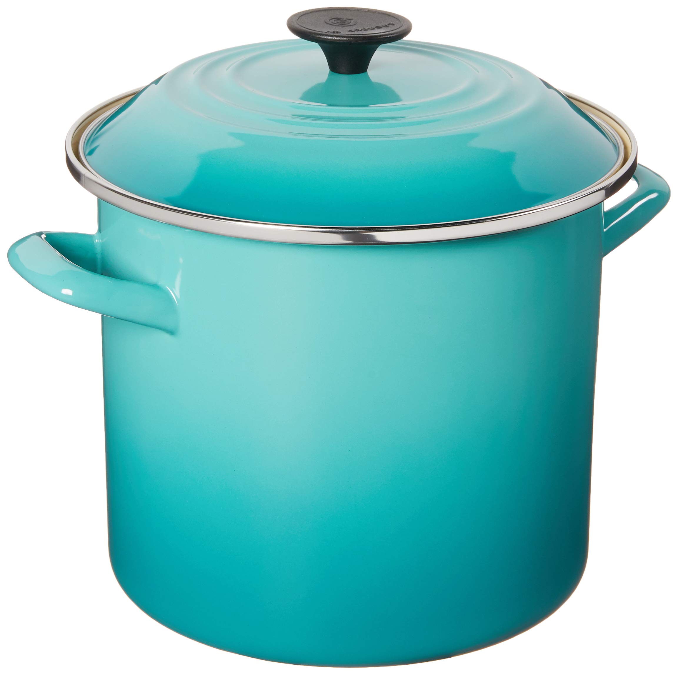 Le Creuset Enamel On Steel Stockpot, 8 qt., Caribbean