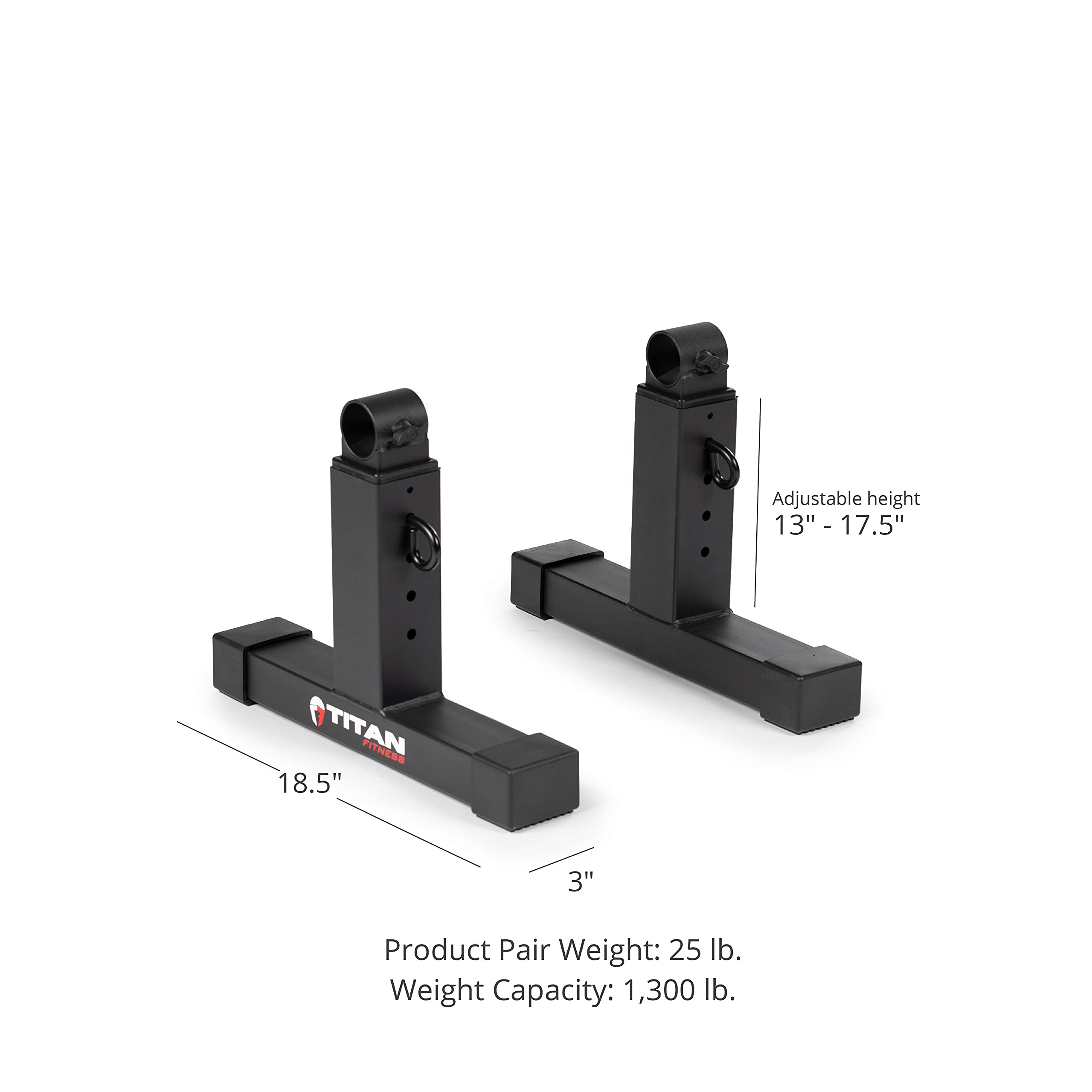 Titan Fitness Deadlift Pulling Blocks | Pair