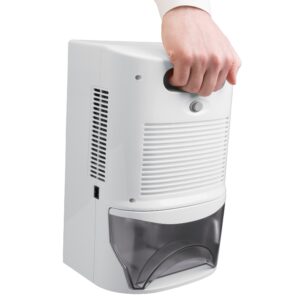 Ivation IVADM45 Powerful Mid-Size Thermo-Electric Intelligent Dehumidifier w/Auto Humidistat - For Small Spaces of Up to 100 Square Feet (Renewed)