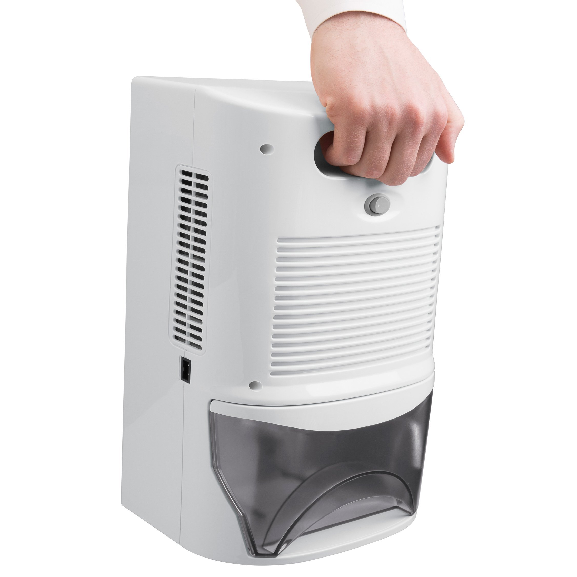 Ivation IVADM45 Powerful Mid-Size Thermo-Electric Intelligent Dehumidifier w/Auto Humidistat - For Small Spaces of Up to 100 Square Feet (Renewed)