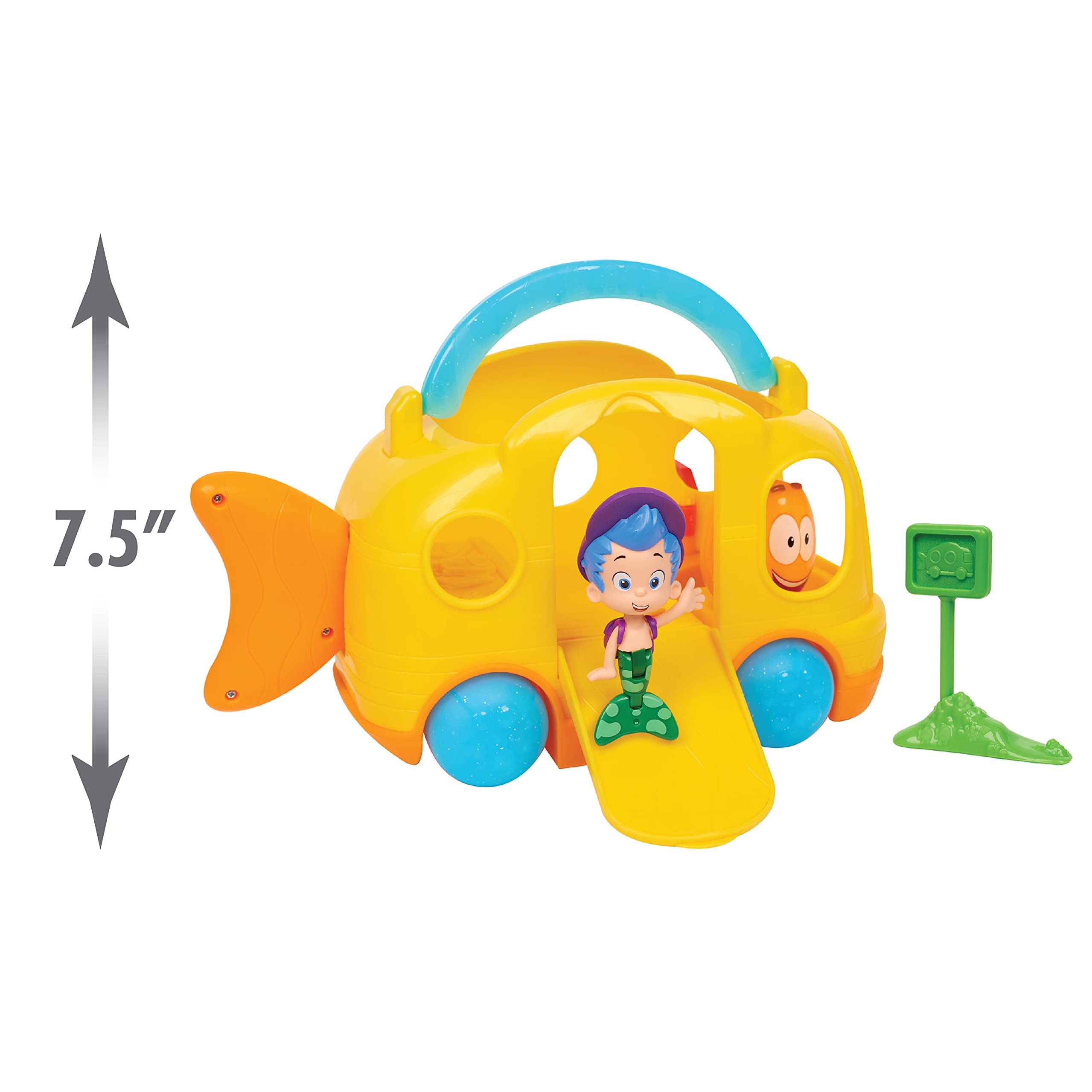 Bubble Guppies Swim-sational School Bus, Kids Toys for Ages 3 Up by Just Play