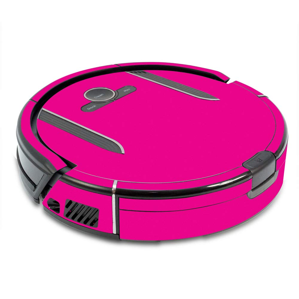 MightySkins Skin Compatible with Shark Ion Robot R85 Vacuum - Solid Hot Pink | Protective, Durable, and Unique Vinyl Decal wrap Cover | Easy to Apply, Remove, and Change Styles | Made in The USA