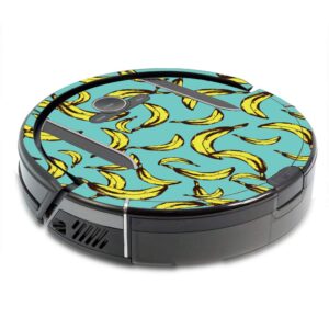 MightySkins Skin Compatible with Shark Ion Robot R85 Vacuum Minimum Coverage - Bananas | Protective, Durable, and Unique Vinyl wrap Cover | Easy to Apply, Remove, and Change Styles | Made in The USA